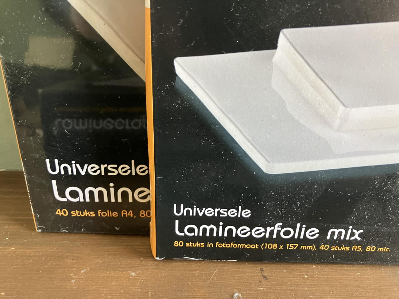 Lamineerapparaat incl. 2 pakken met hoesjes