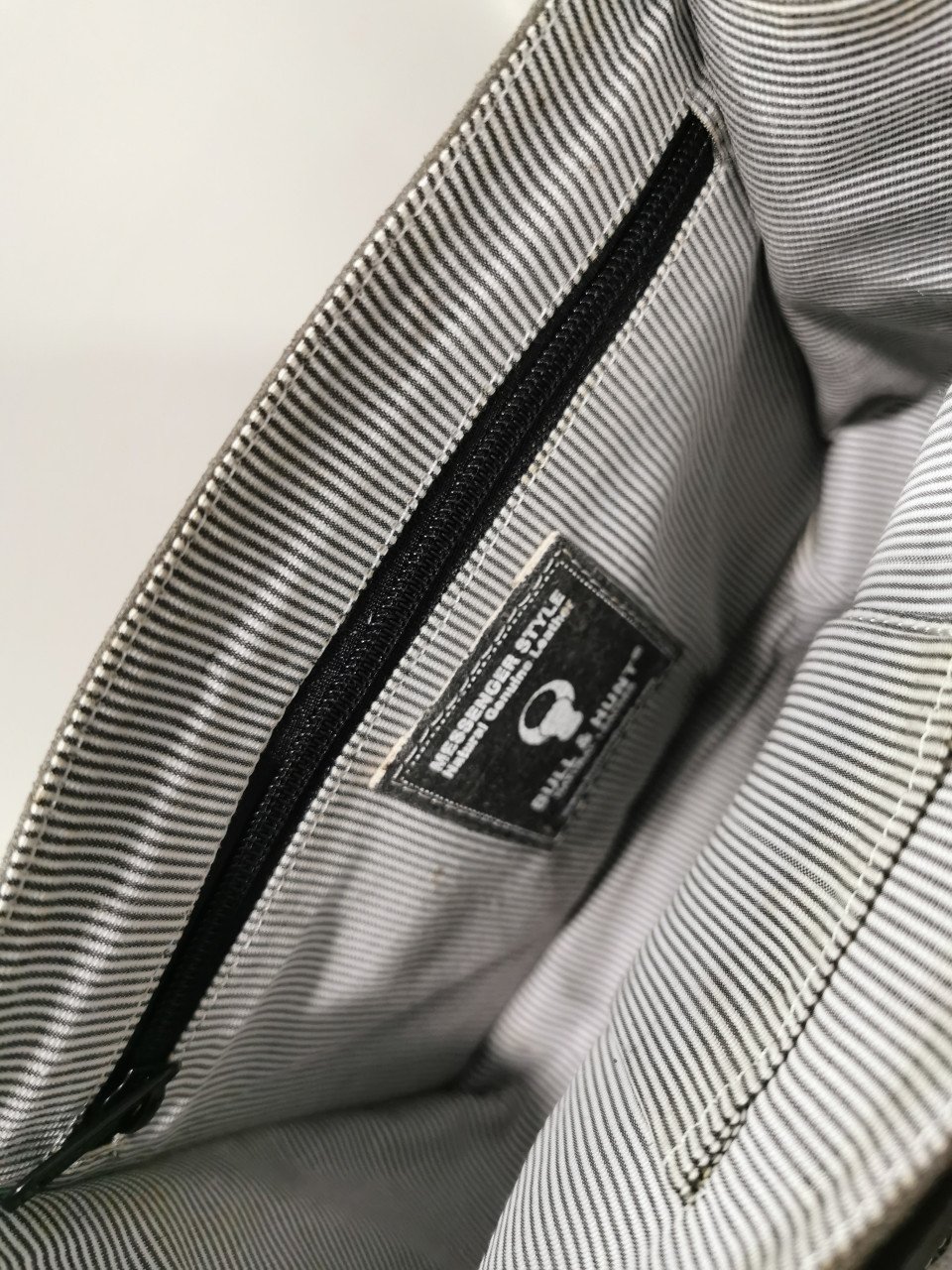 Bull & Hunt messengerbag leer - nieuw