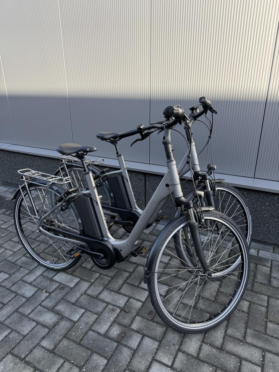 Set Kalkhoff Agutta middenmotor elektrische fietsen