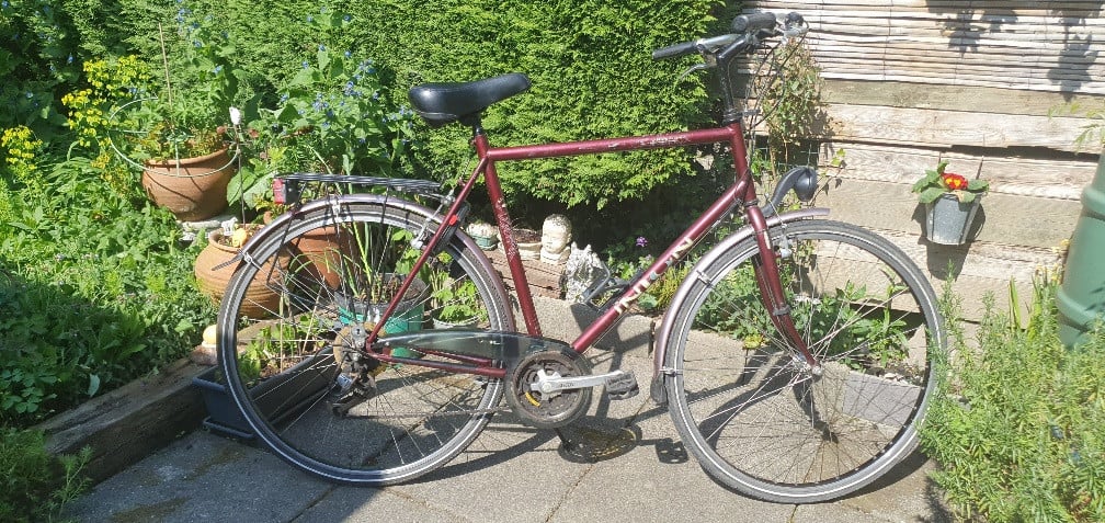 Union dames en heren fiets met 21 versnellingen