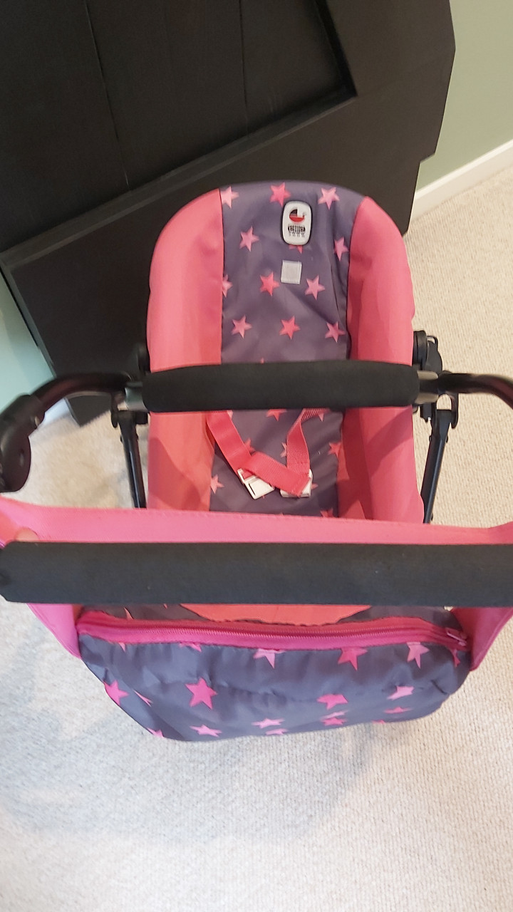 Poppenwagen drie in 1 merk Bayer chic