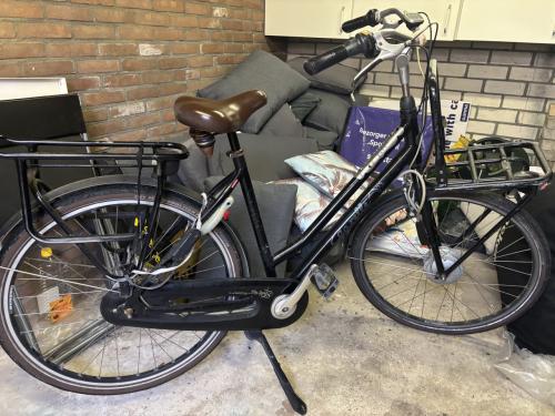 Gratis Gazelle elektrische moederfiets (kapot)