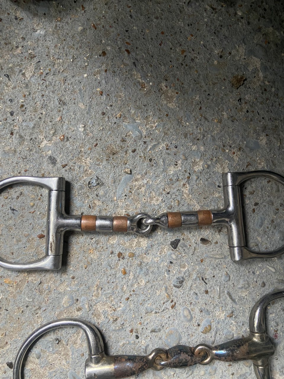 Harry's Horse D-trens Koperen Rollers