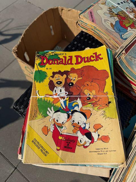 Donald Ducks verschillende jaren variërend ’67 tot ’86