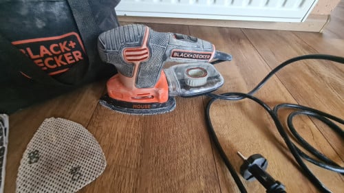 Black en decker muis schuurmachine