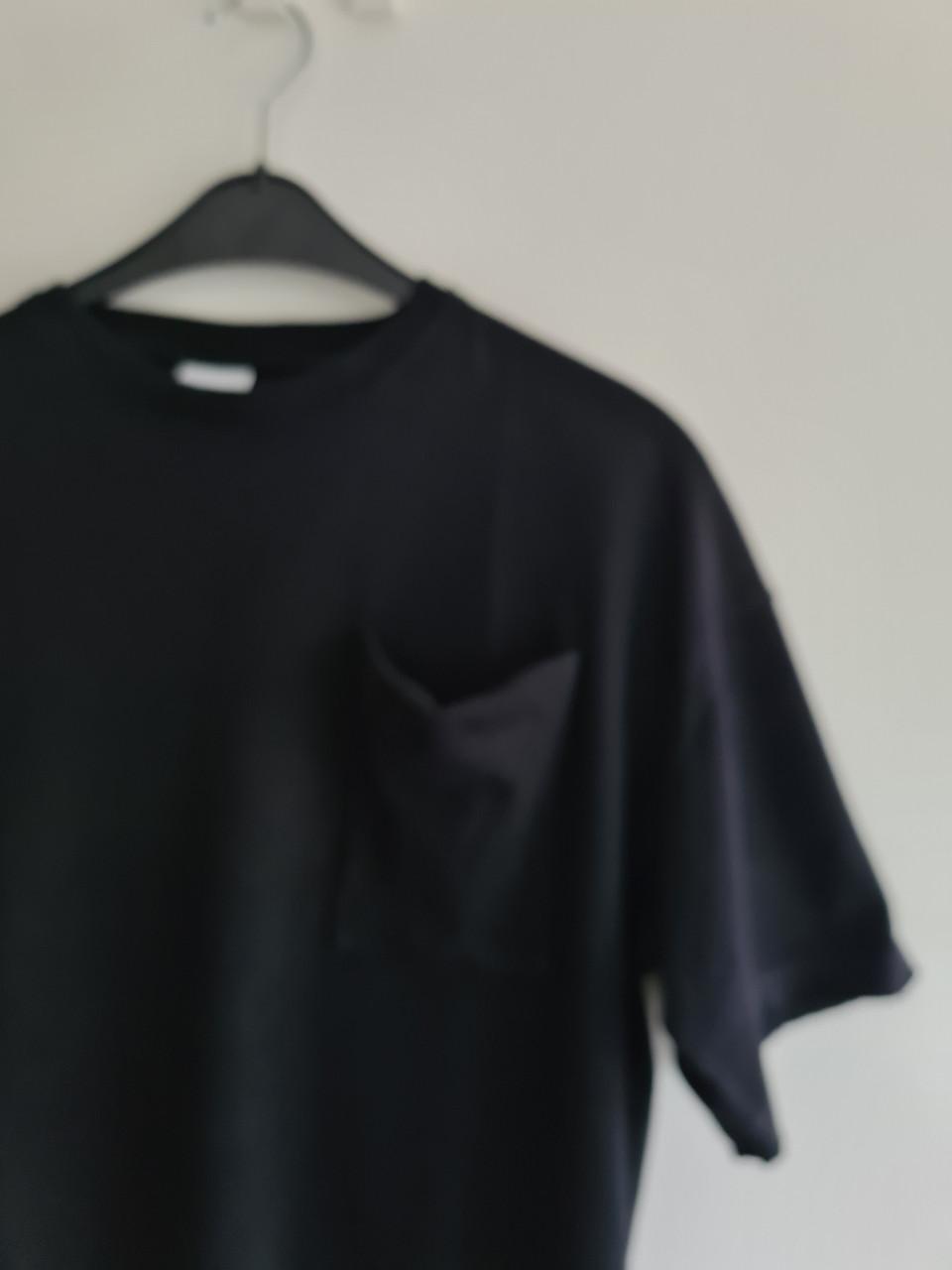 Zara zwart dik T-shirt Maat XL