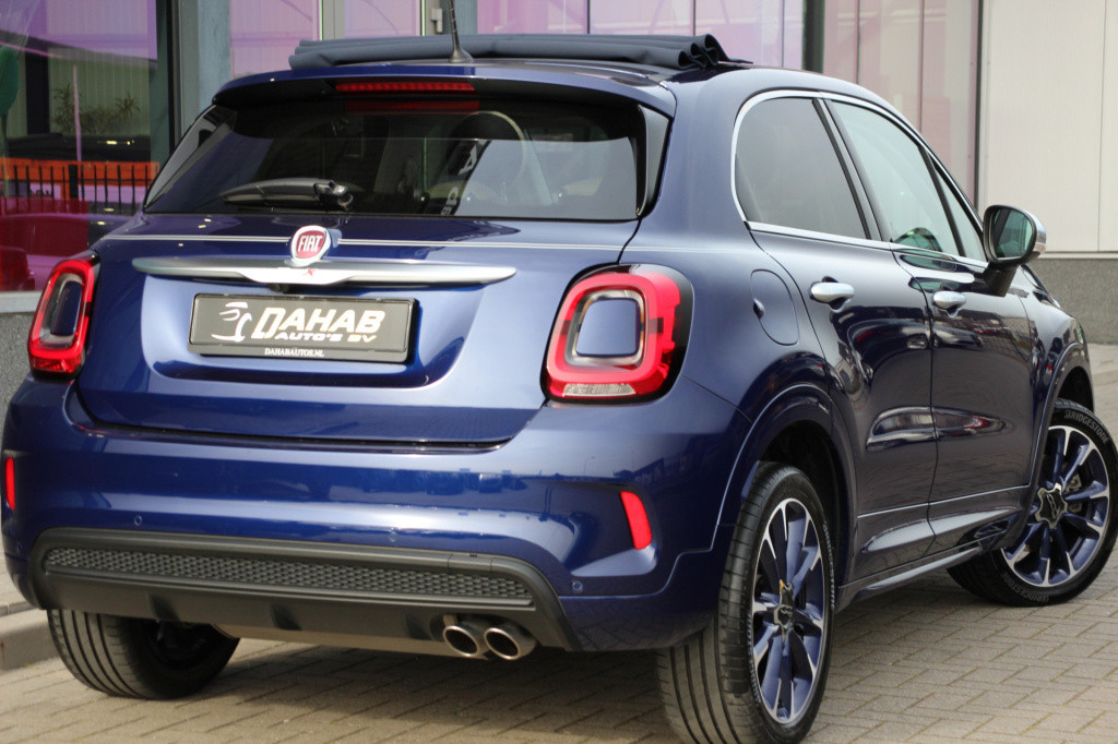Fiat 500x 1.3 firefly turbo 150 yacht club capri | leder | stoelverwarming 