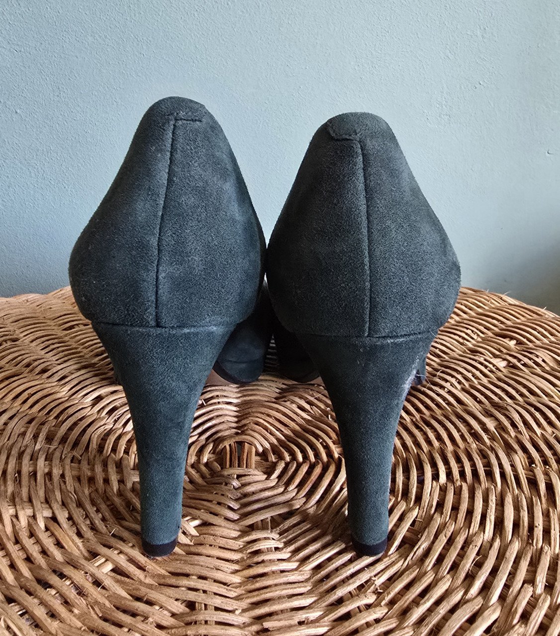 Suède pumps maat 40