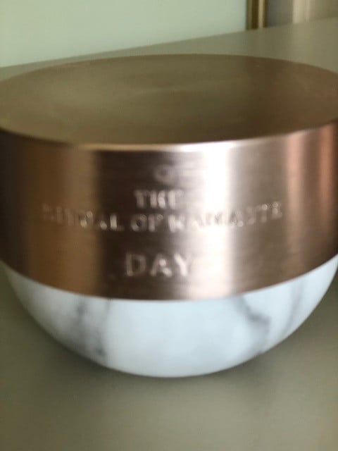 Rituals dag en nacht creme  met de gouden dop   2 keer gebruikt