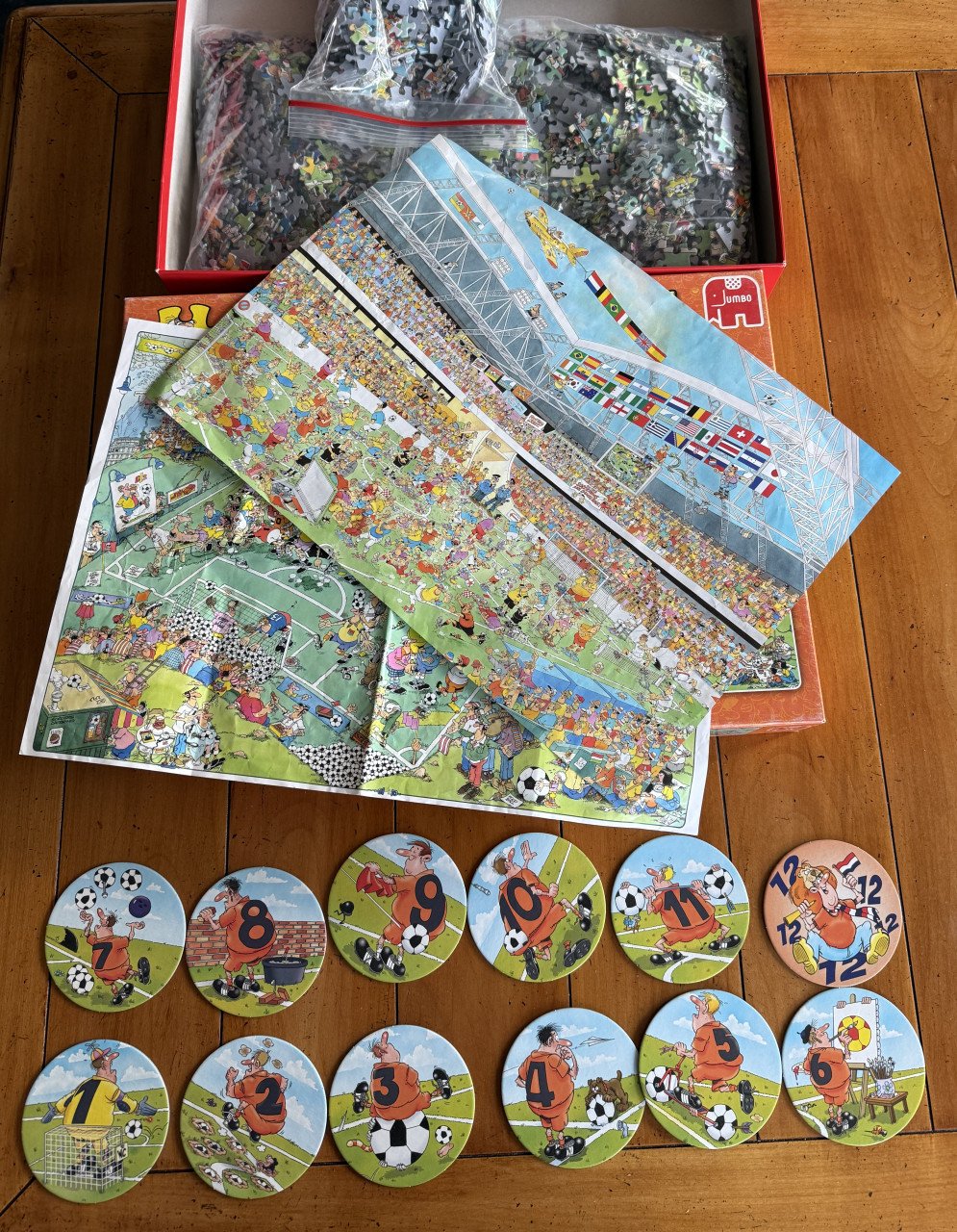 Jan van Haasteren - Combinatiedoos 3 puzzels 🧩