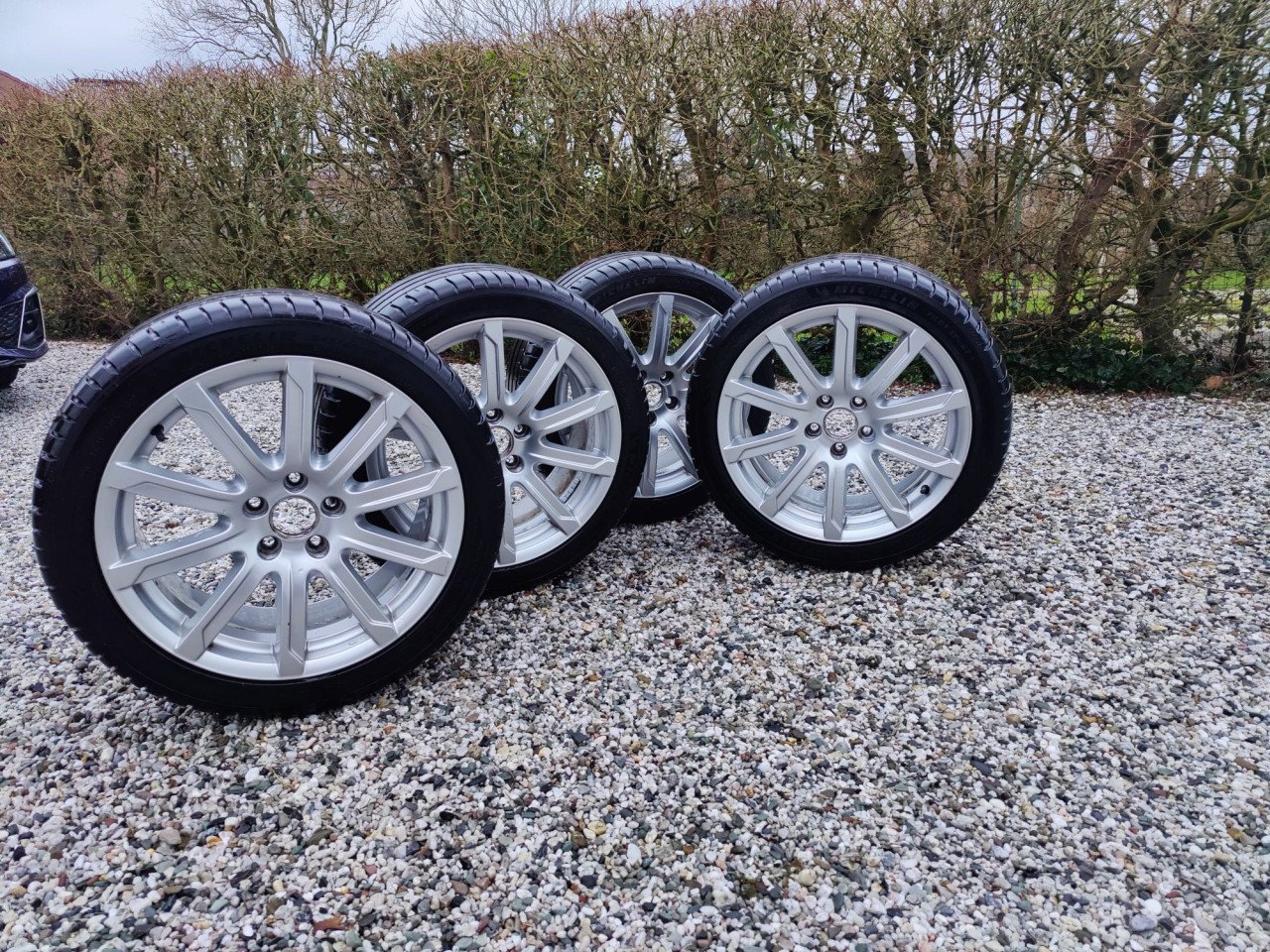 Originele 18 Inch Audi A4 velgen + Michelin Pilotsport zomerband