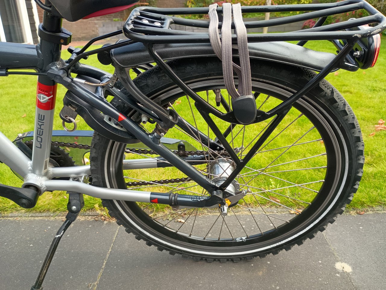 Jongensfiets 22 inch Loekie Snake
