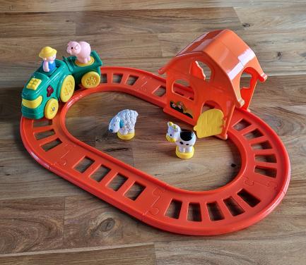 Muzikale speelgoedtrein