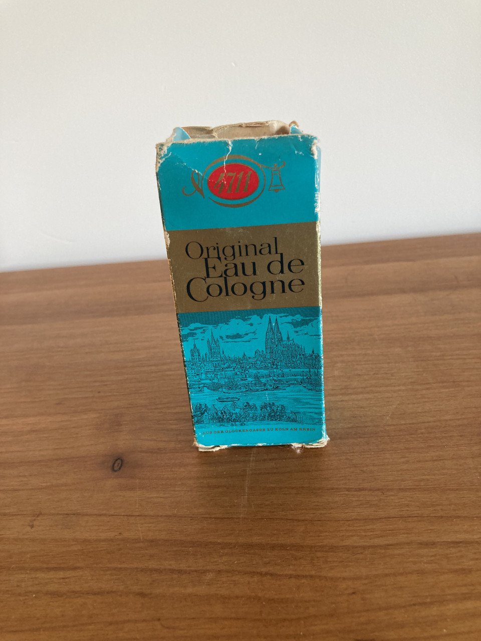 Glazen parfumfles, nr. 4711 eau de cologne
