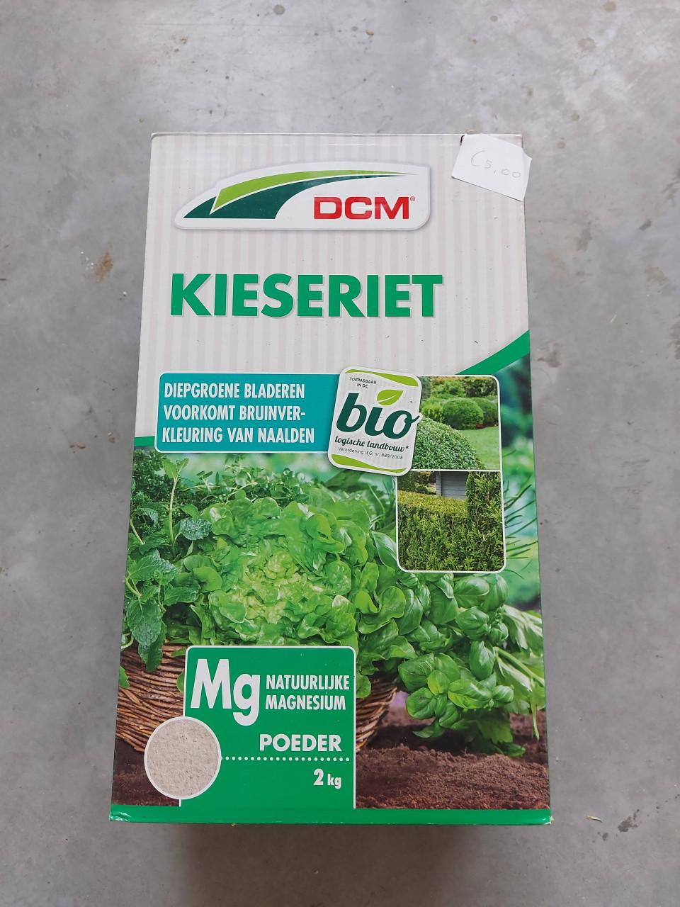 Kieseriet natuurlijke bron van magnesium
