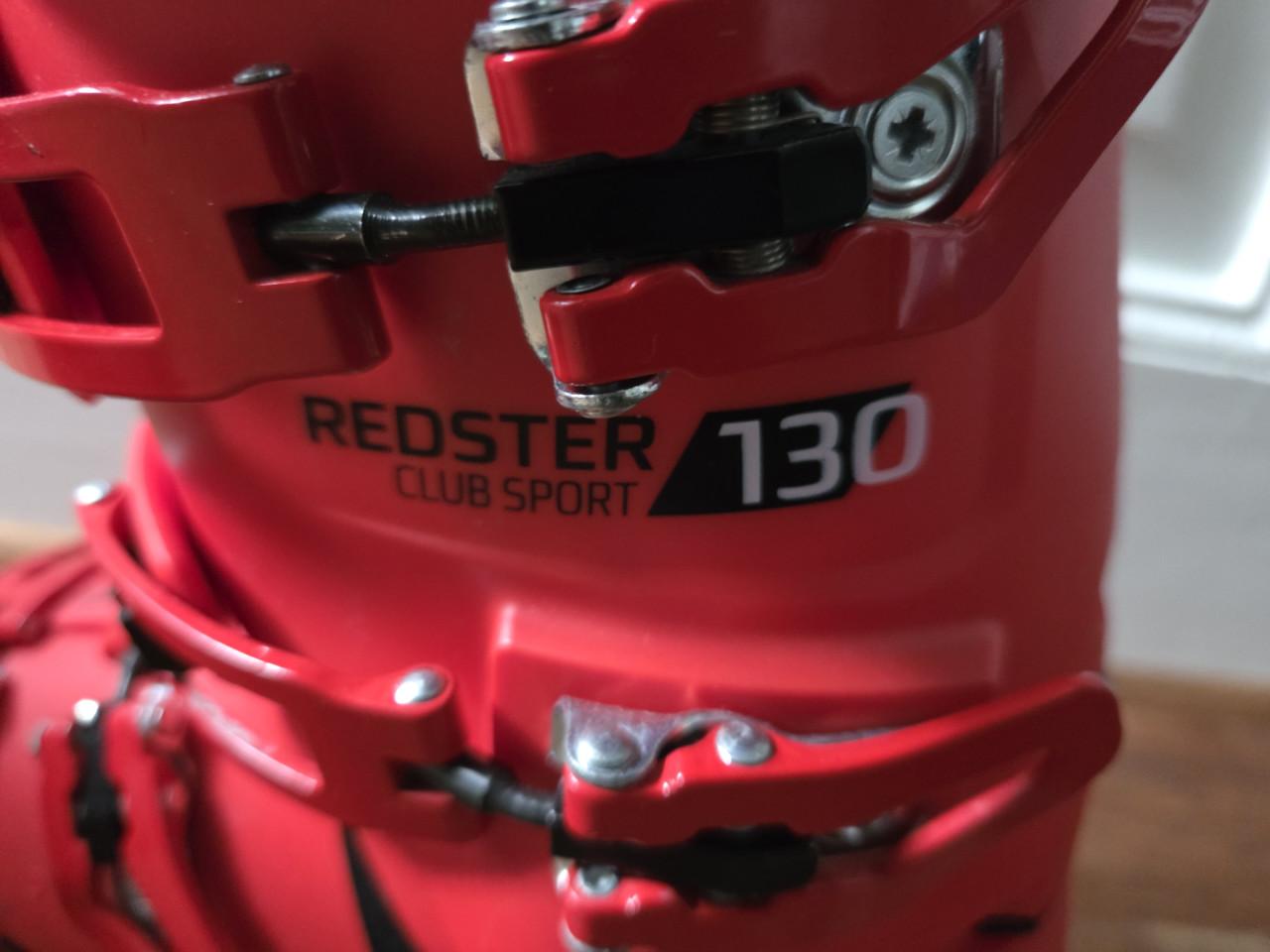 Rode skischoenen Atomic Redster Club Sport 130