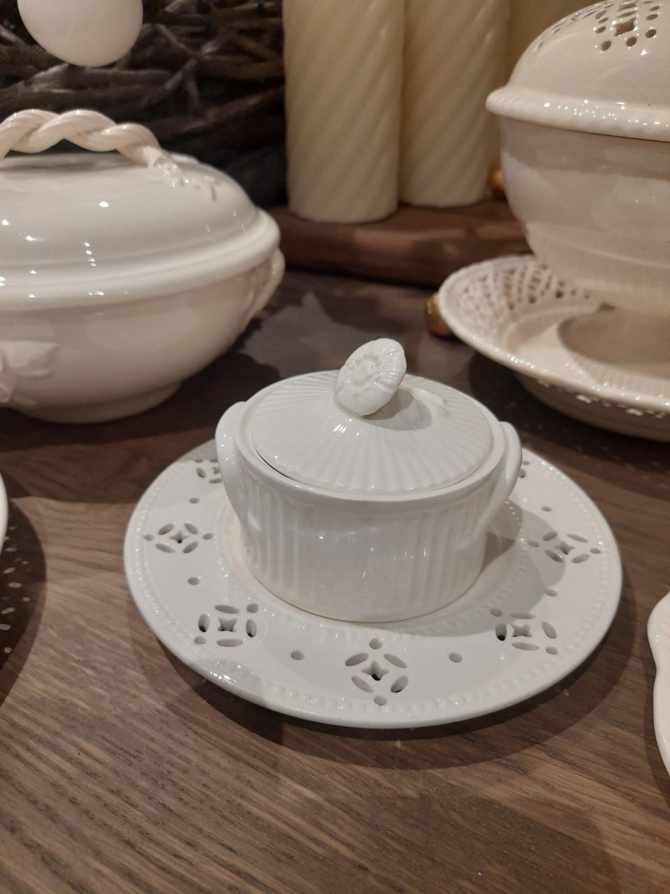 Authentic leedsware  servies (in goede nette staat )