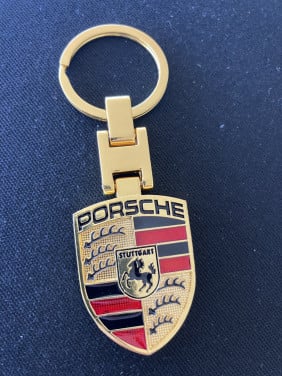 Porsche sleutelhanger