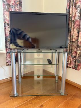 Televisietafel (glazen)