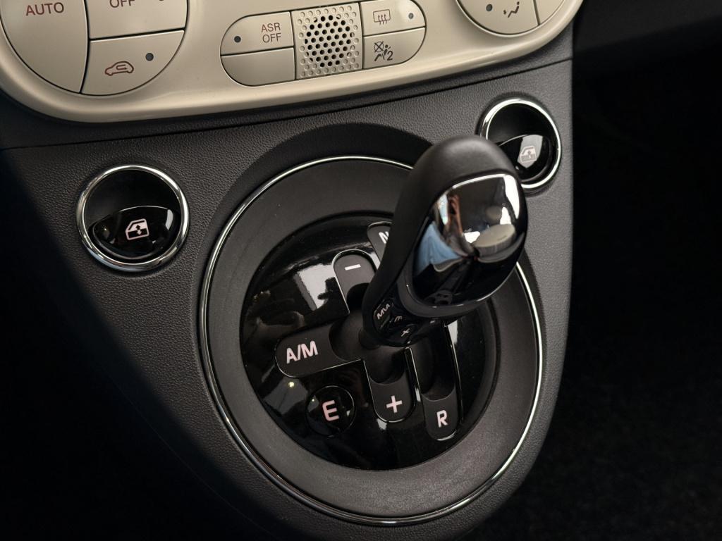 Fiat 500 cabrio lounge 1.2 | automaat | parkeersensoren | led | bluetooth |