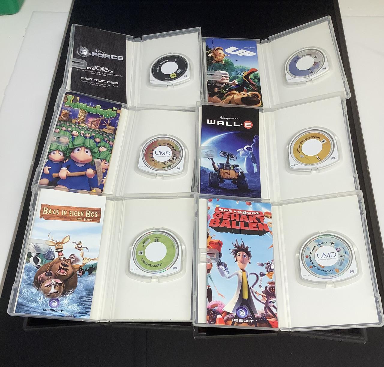 PlayStation Sony PSP compleet in doos met veel spellen.