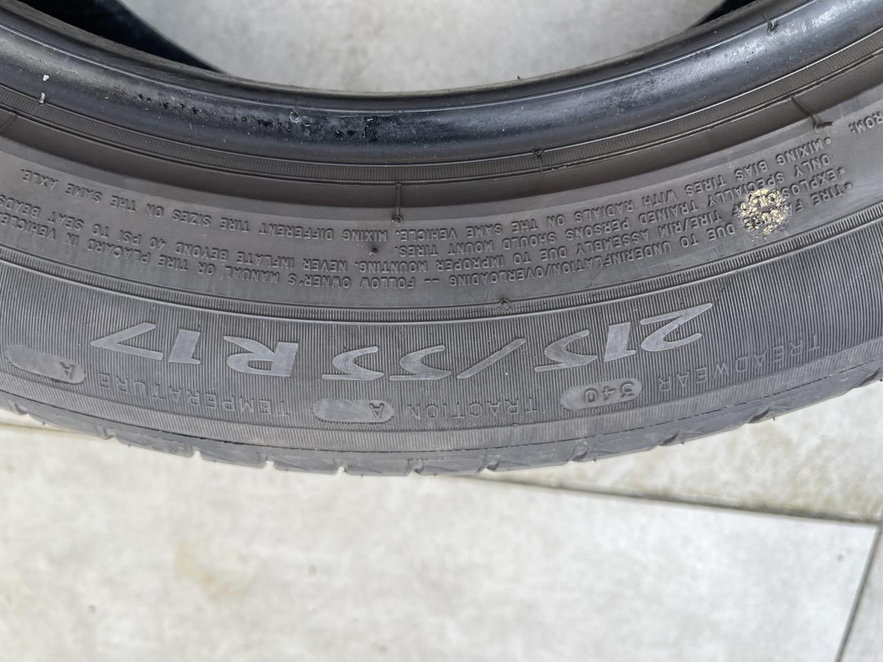 4x Michelin Primacy 3 Zomerbanden 215/55 R17
