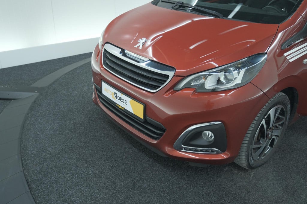 Peugeot 108 1.0 e-vti allure top! | elektrisch vouwdak | trekhaak | camera 