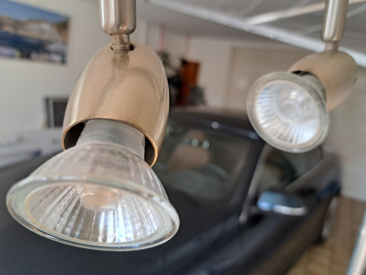 Plafondlamp roestvrijstaal