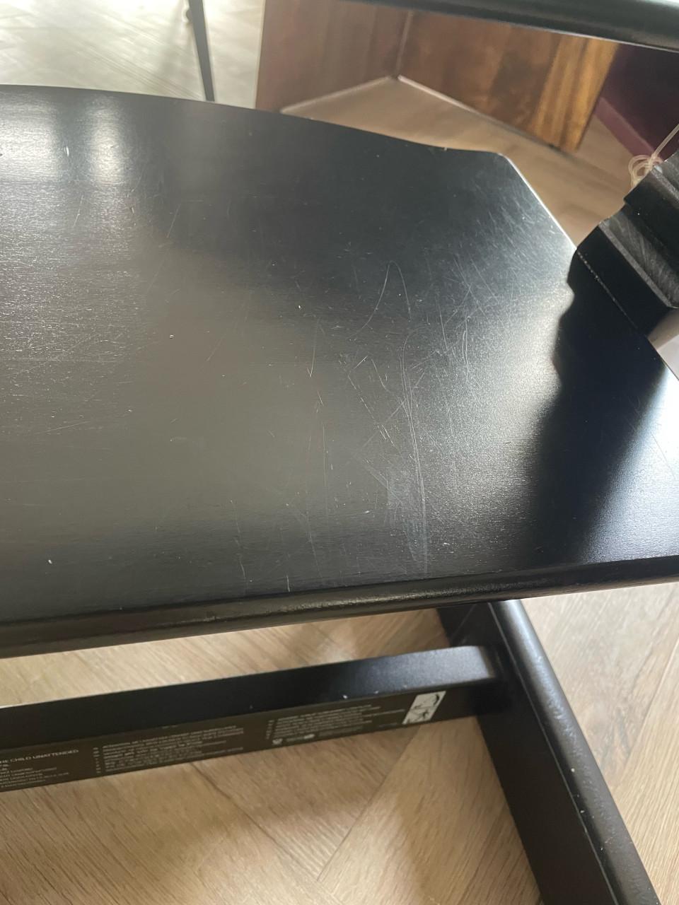 Stokke Tripp Trapp zwart met kussenset