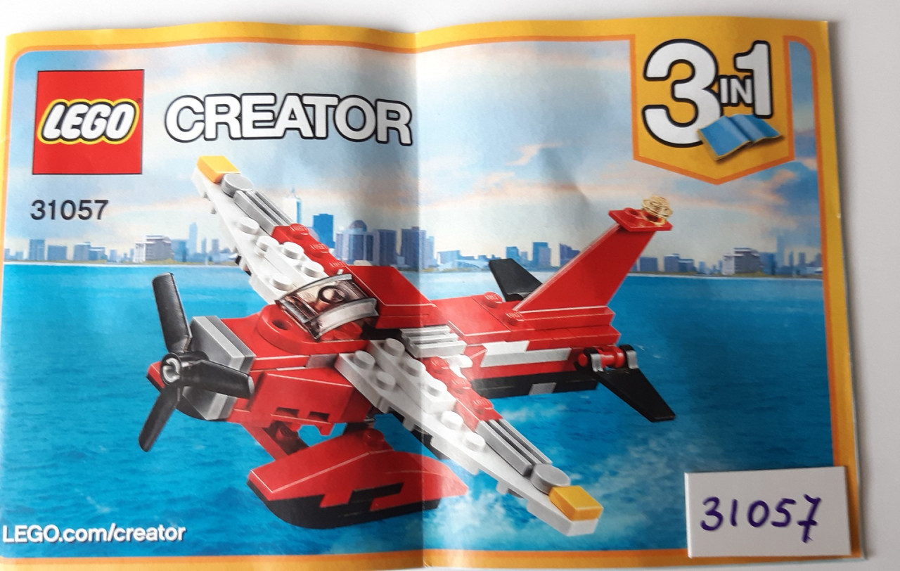 LEGO Creator 31057: Helikopter, watervliegtuig of een catamaran.