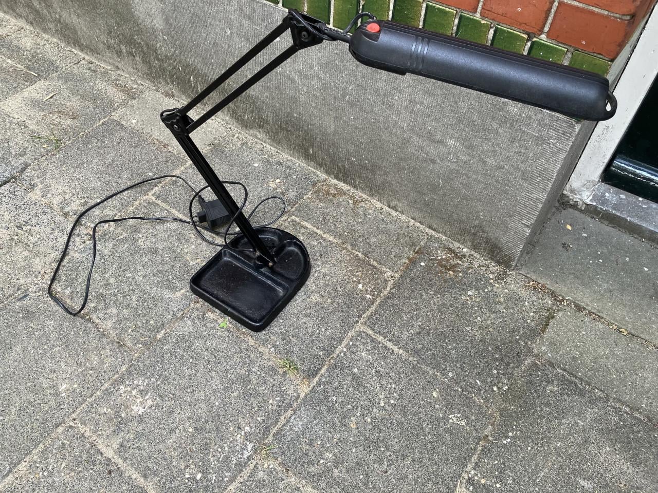 Bureaulamp zelfstaand, goed wendbaar