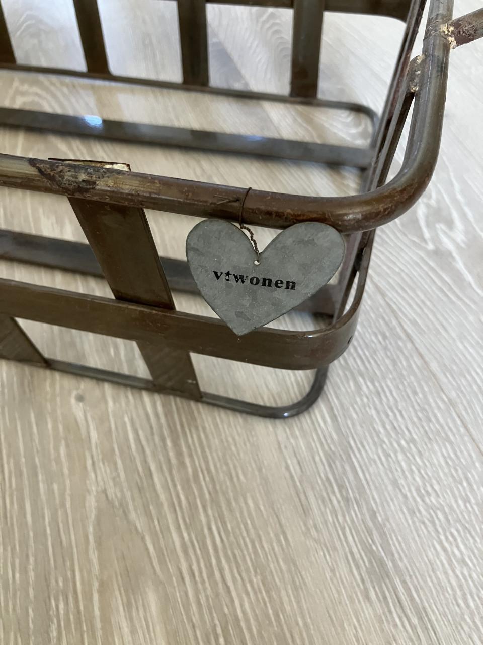 Gietijzeren VT wonen mand