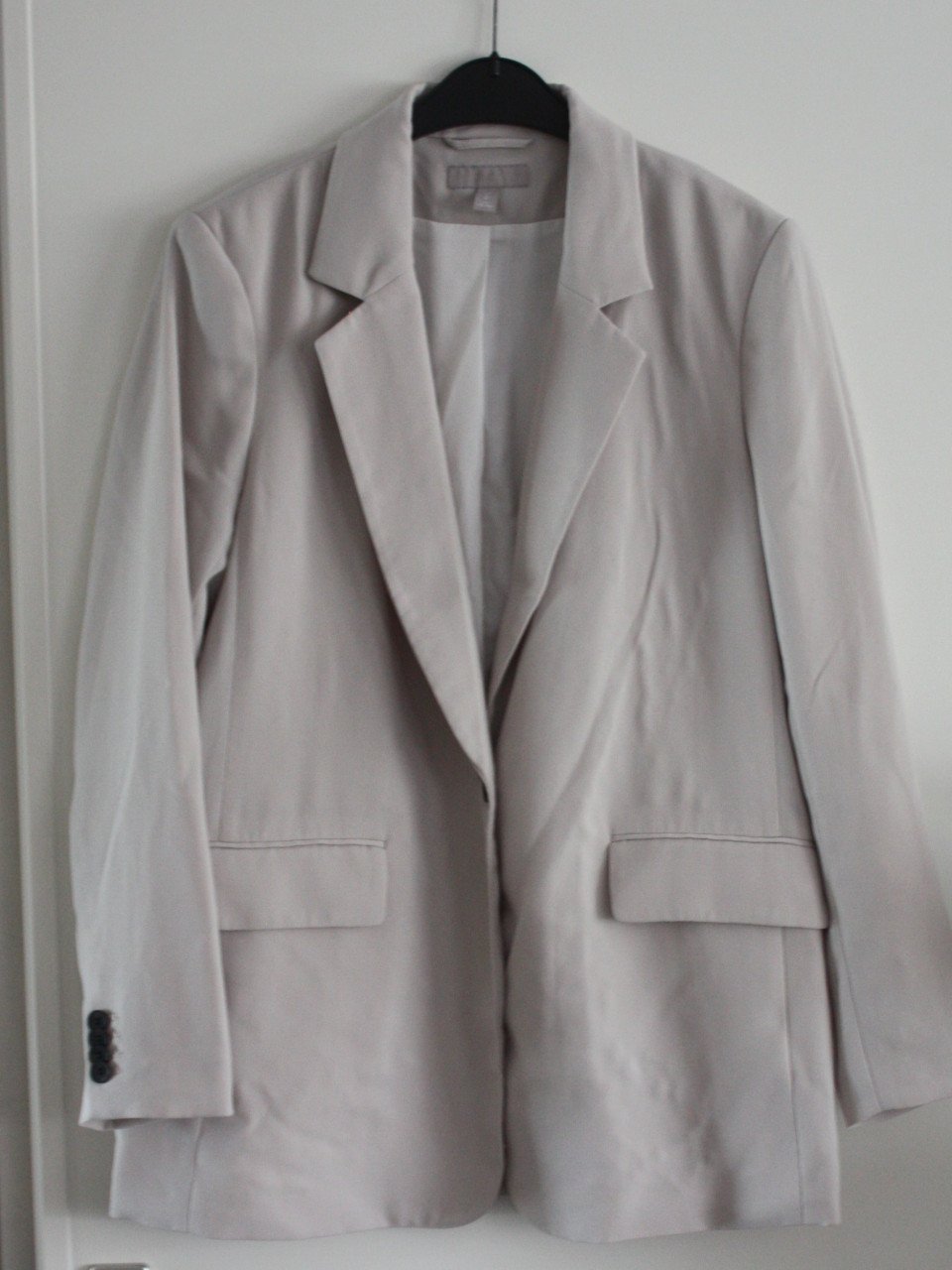 Jasje blazer beige maat m