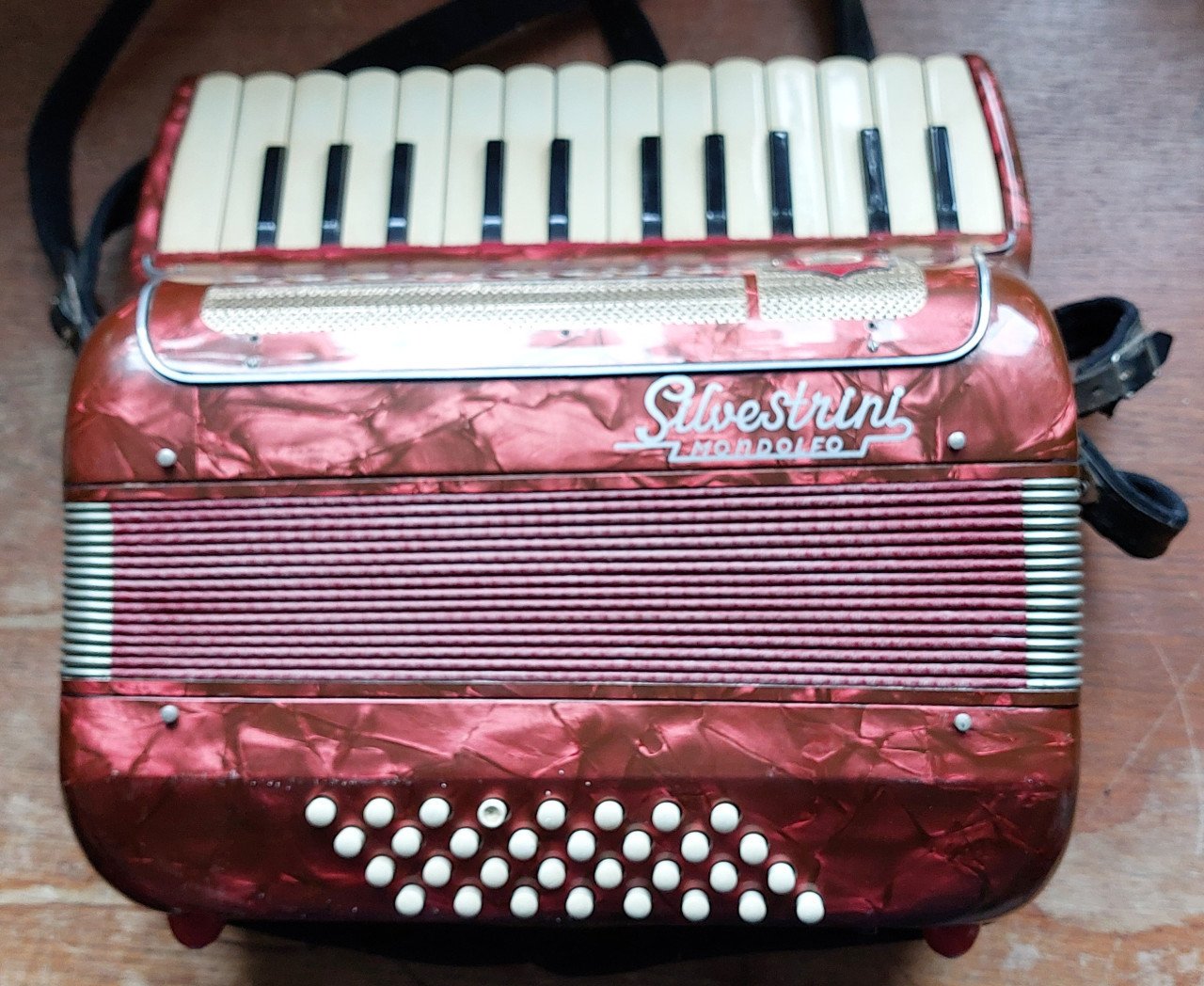 Vintage Silvestrini Mondolfo Accordion (Italy)
