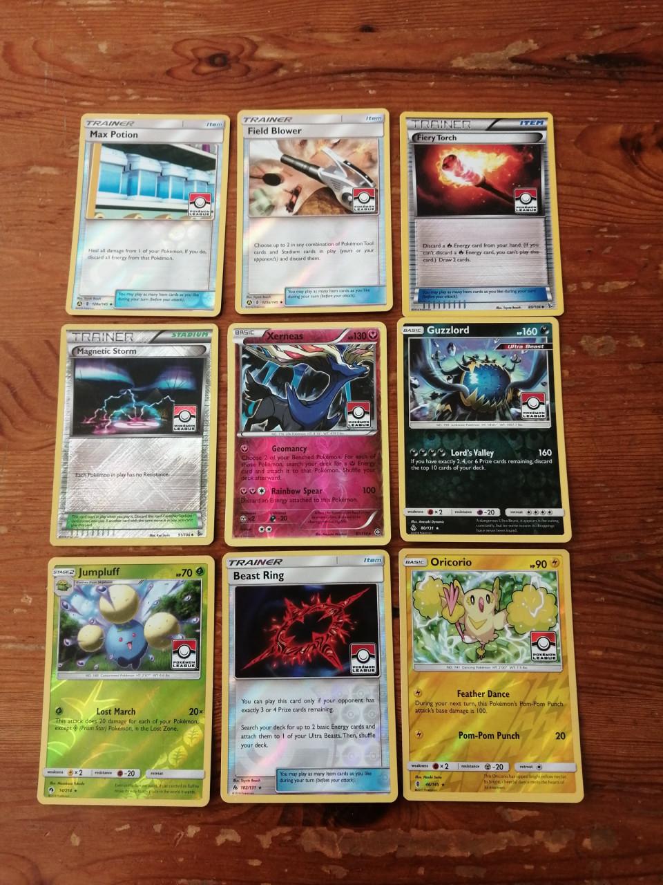 Pokemon : 37 League Promo's  -  mint