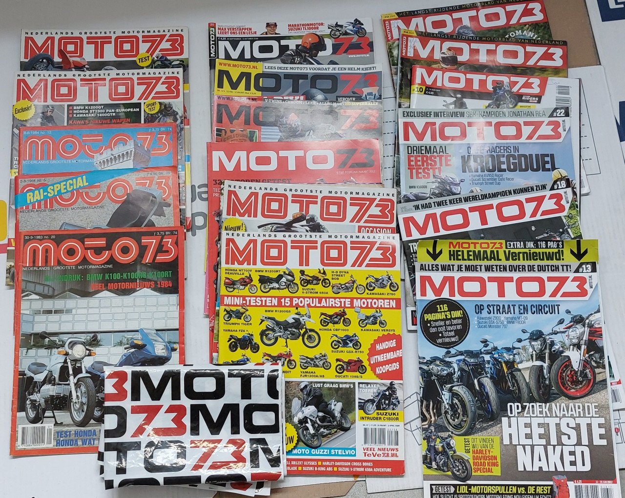 Magazines motormagazines motorblaadjes tijdschriften