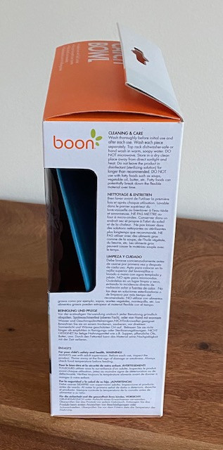 Boon | Catch Bowl Eetkom | Oranje blauw