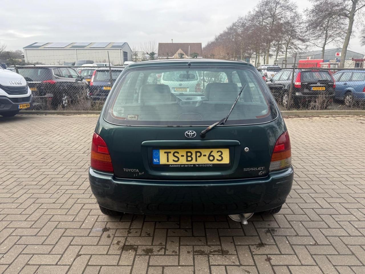 Toyota Starlet 1.3-16V GLi 130.122KM Jaar Apk