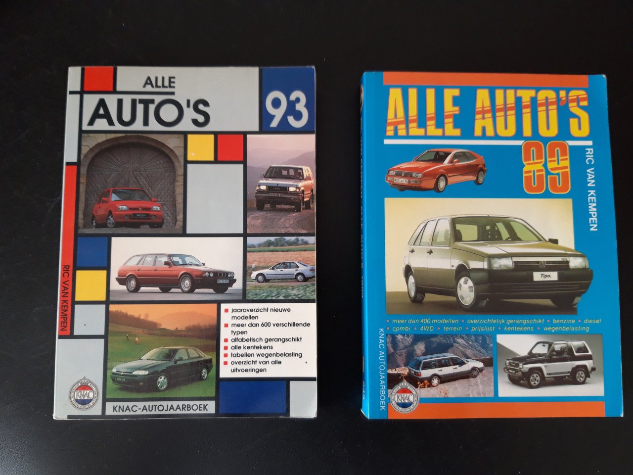 Selectie boeken auto's