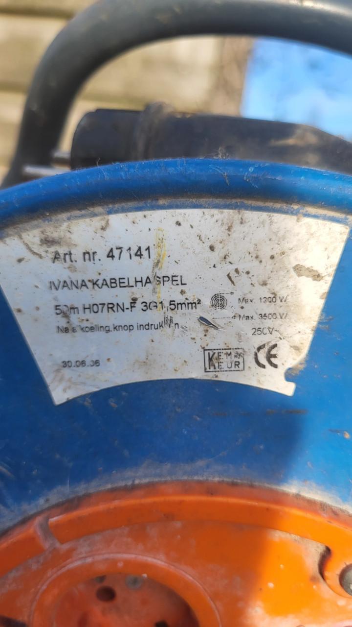 Kabelhaspel Ivana 50mtr