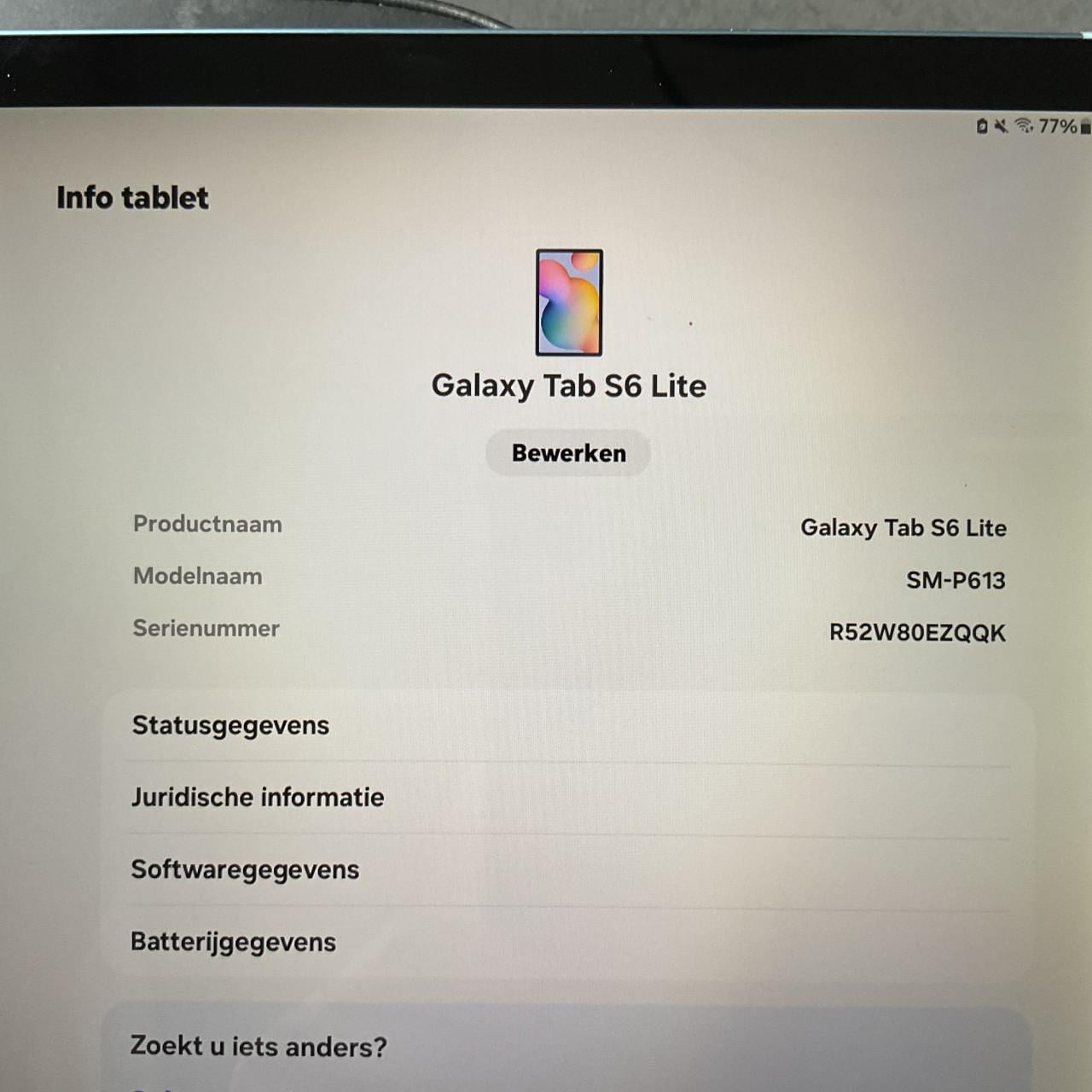 Samsung tablet