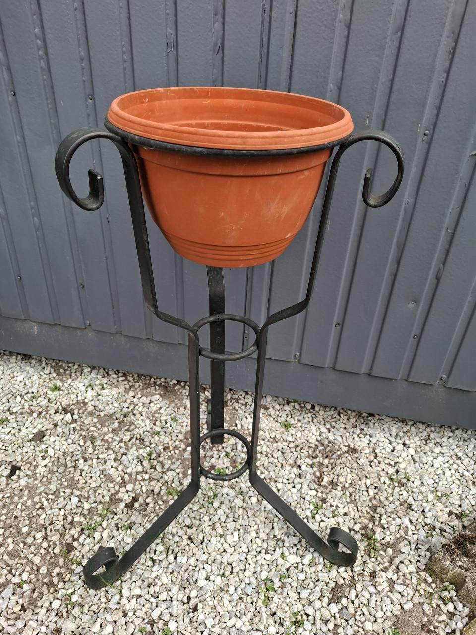 Gietijzeren plantenhouder