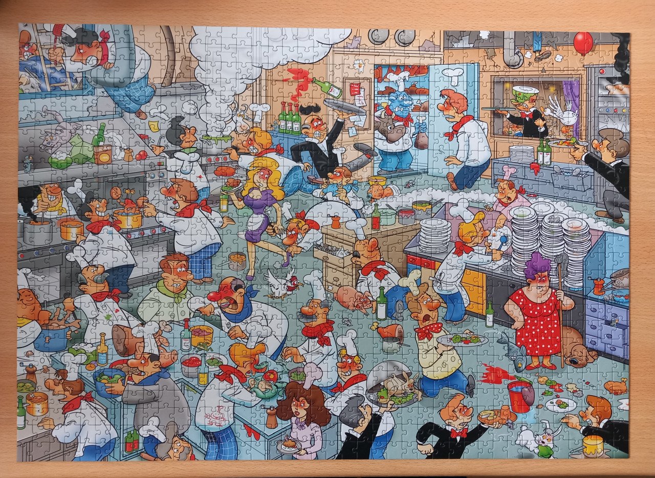 That's Life puzzel Keuken