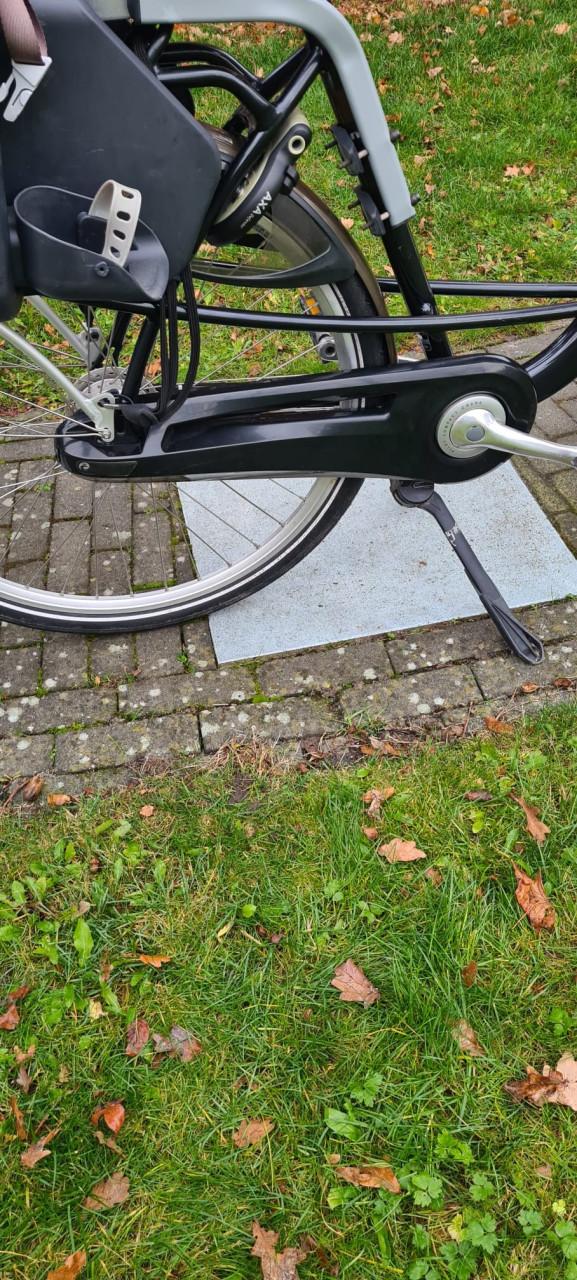 Batavus moederfiets met 2 kinderzitjes