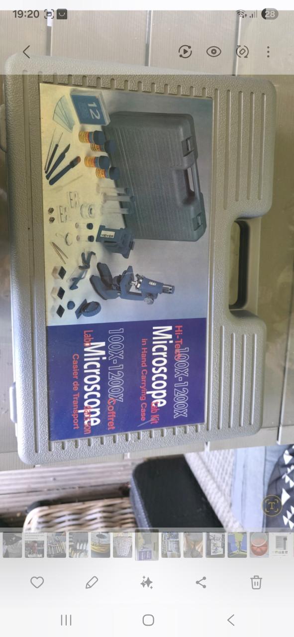 Microscoop set