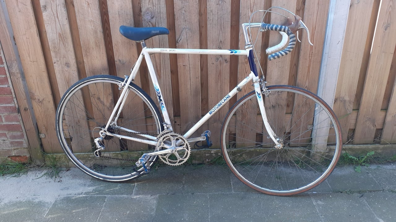 4 x Racefiets GIANT & GAZELLE -XXL &. Motobecane ....& EDDIE-MERKX