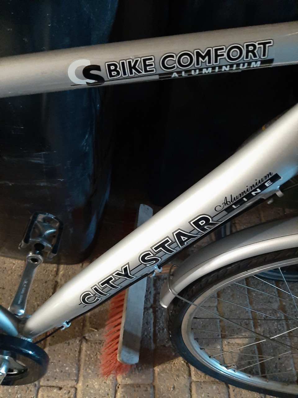 Te koop hoge heren fiets