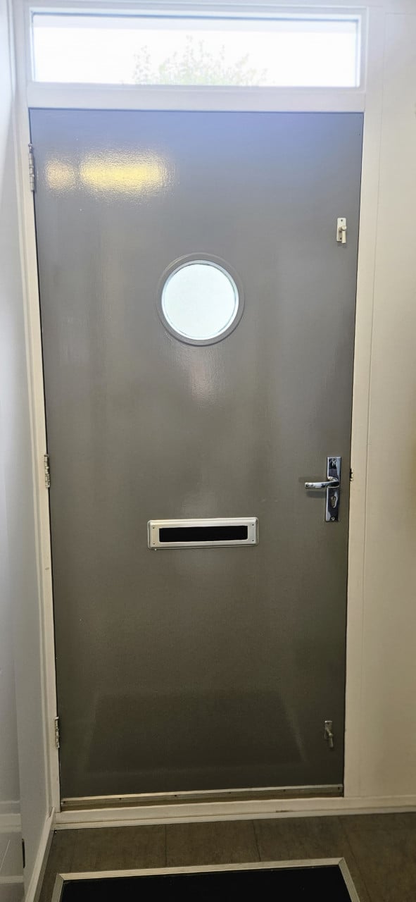Hardhouten voordeur  93 x 210 cm