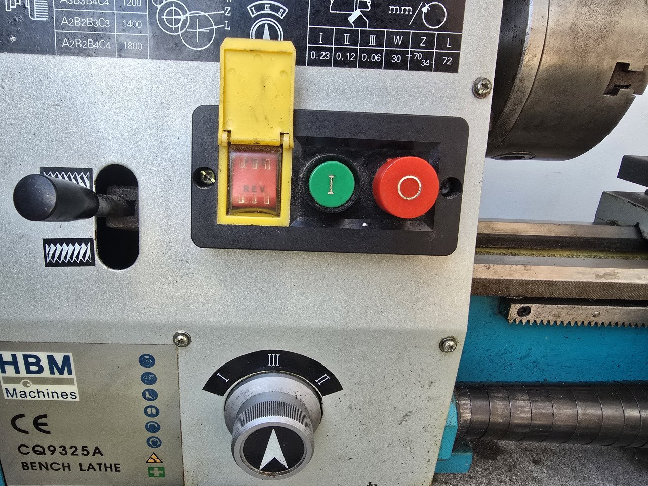 Draaibank CQ9325A (HBM450 Compleet)