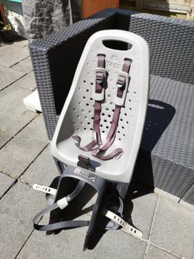 Yepp maxi fietsstoeltje met bagagedrageradaptor
